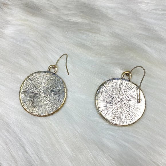 Silver Tone Enamel Pierced Earrings - Picture 4 of 9